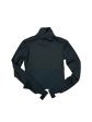 Black Athletic Top Long Sleeve Collar Reebok, Size S For Sale