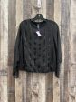 Black Blouse Long Sleeve Alfani, Size S Online Sale