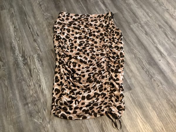 Animal Print Skirt Midi Calvin Klein, Size M Online Hot Sale