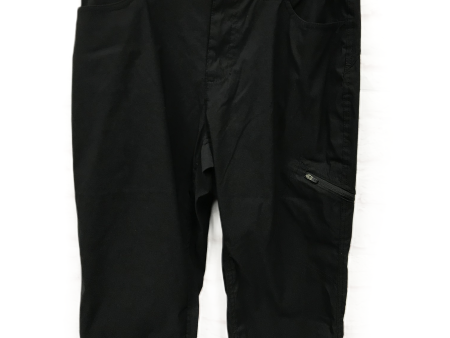 Black Pants Cropped By Eddie Bauer, Size: 10 Online Hot Sale