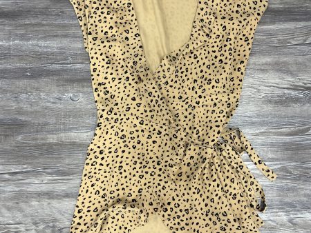 Animal Print Dress Casual Midi Cmb, Size S Online Hot Sale