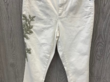 White Jeans Skinny Universal Thread, Size 8 Discount