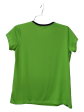 Black & Green Athletic Top Short Sleeve Made For Life, Size Petite   S Sale