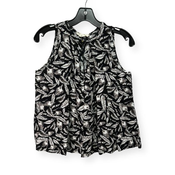 Black & White Top Sleeveless Ocean Drive, Size S on Sale