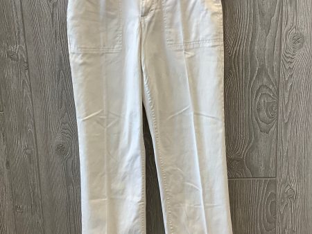 White Jeans Straight Gloria Vanderbilt, Size 6 Supply