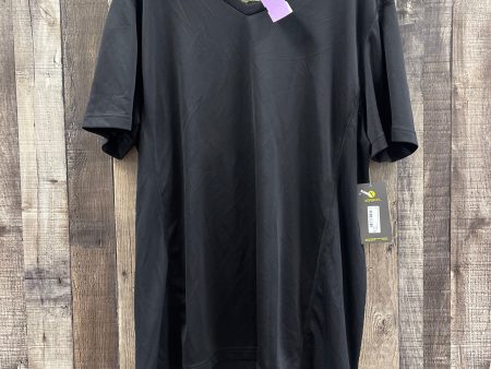 Black Athletic Top Short Sleeve Xersion, Size Xl For Discount