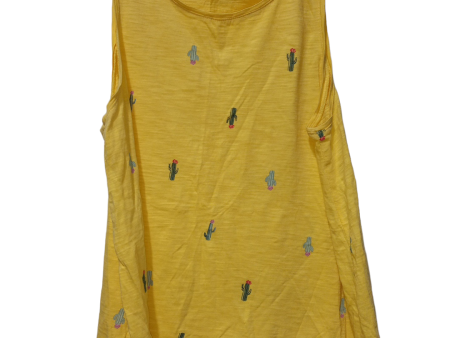 Yellow Top Sleeveless Old Navy, Size M Cheap