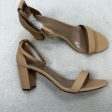 Nude Shoes Heels Block Clothes Mentor, Size 11 Online Hot Sale