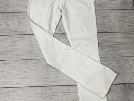 White Jeans Designer 7 For All Mankind, Size 6 Supply