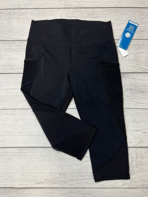 Black Athletic Pants Athleta, Size L Online Hot Sale