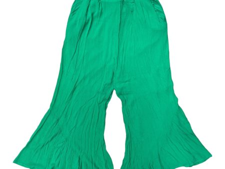 Green Pants Linen Nina Leonard, Size 20 For Cheap