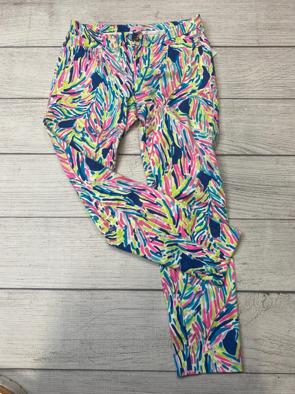 Multi-colored Pants Ankle Lilly Pulitzer, Size 4 Online Sale