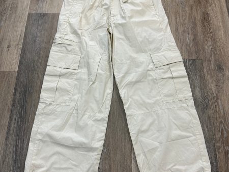 Cream Pants Cargo & Utility Gap, Size S on Sale