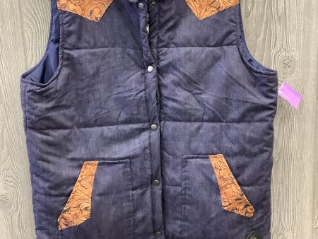 Blue Vest Puffer & Quilted Crazy Train, Size Xl Sale