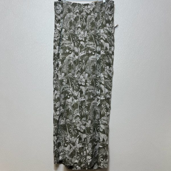 Olive Pants Palazzo Chicos O, Size 12 For Sale