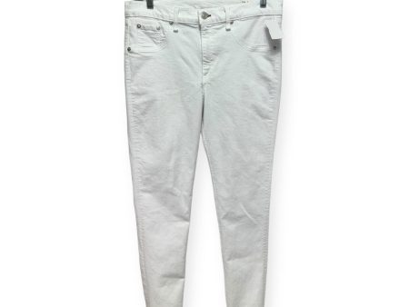 White Jeans Designer Rag & Bones Jeans, Size 14 Online Sale