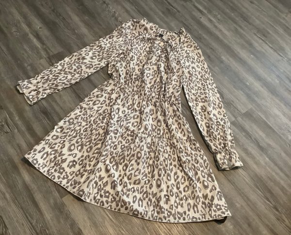 Animal Print Dress Casual Short Clothes Mentor, Size M Online Sale