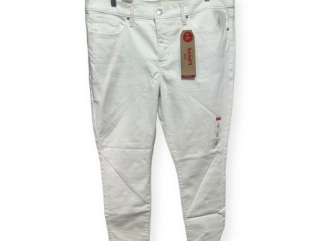 White Jeans Skinny Levis, Size 18 on Sale