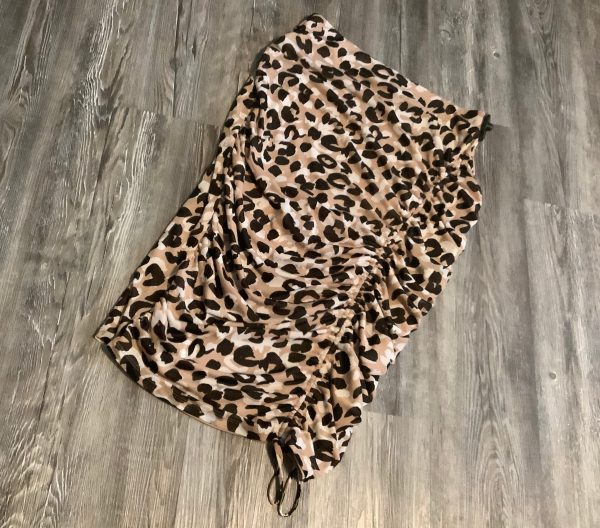 Animal Print Skirt Midi Calvin Klein, Size M Online Hot Sale