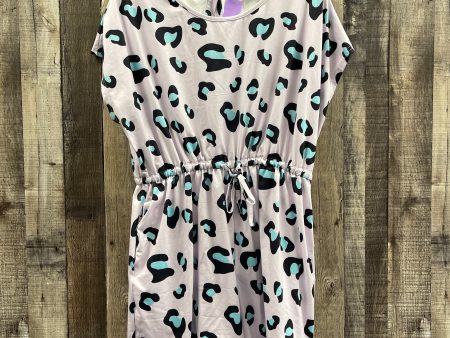 Animal Print Romper Cmf, Size 2x For Cheap