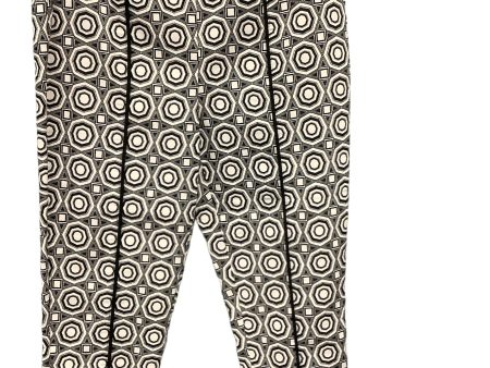 Black & White Pants Cropped Joseph Ribkoff, Size 12 on Sale