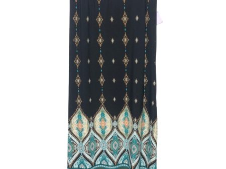 Black & Blue Skirt Maxi Chicos, Size 16 on Sale