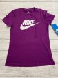 Athletic Top Short Sleeve By Nike Apparel  Size: Xs For Sale