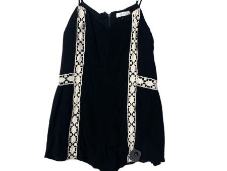 Black & Cream Romper Lush, Size S Discount