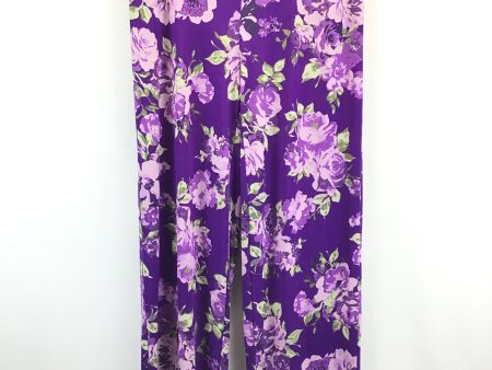 Floral Print Pants Other Clothes Mentor, Size M For Discount