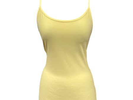 Yellow Top Sleeveless Carol Rose, Size M Online now