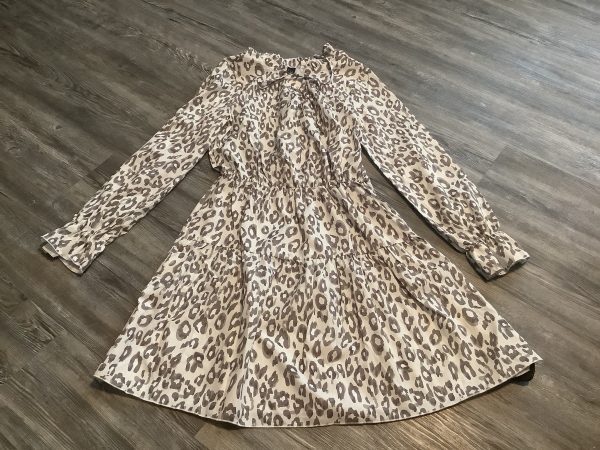 Animal Print Dress Casual Short Clothes Mentor, Size M Online Sale