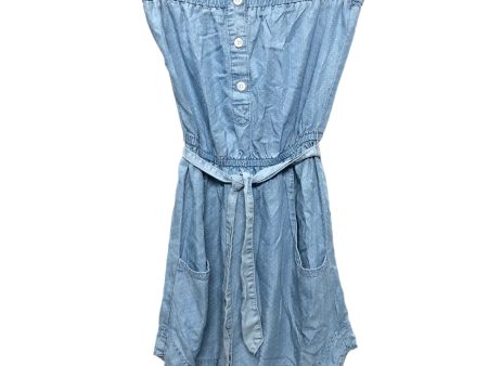 Blue Denim Romper Chelsea And Violet, Size M Online Sale