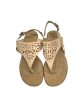 Beige Sandals Flats Mootsies Tootsies, Size 7.5 For Cheap