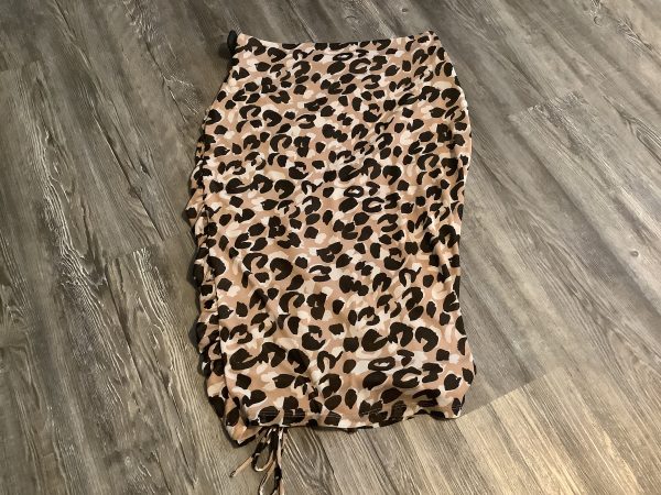 Animal Print Skirt Midi Calvin Klein, Size M Online Hot Sale