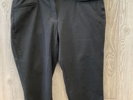 Black Capris Lane Bryant, Size 20 For Discount