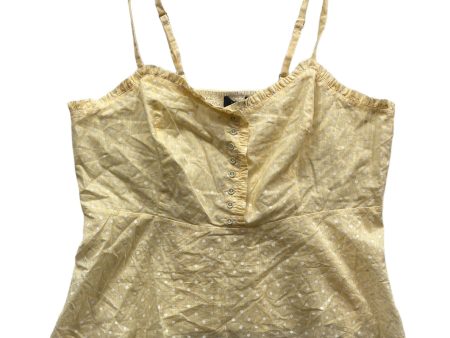 Yellow Top Sleeveless Modcloth, Size 2x Online now