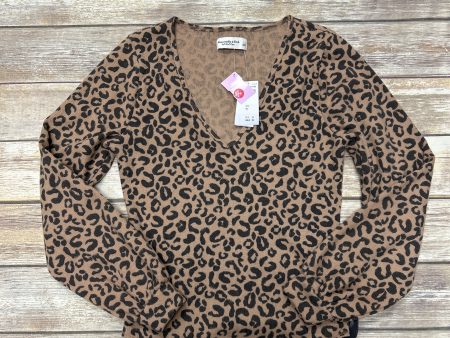 Animal Print Bodysuit Abercrombie And Fitch, Size L Supply