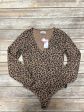 Animal Print Bodysuit Abercrombie And Fitch, Size L Supply