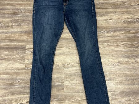 Blue Denim Jeans Designer Good American, Size 14 Fashion