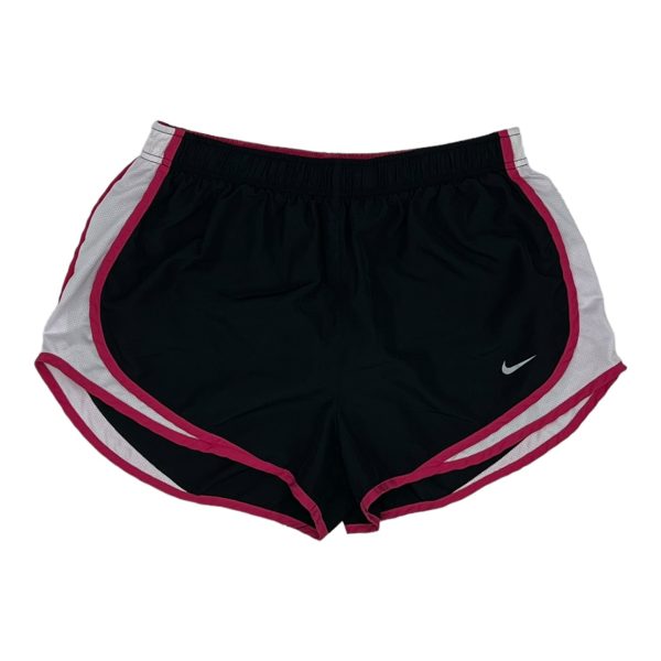 Black & Pink Athletic Shorts Nike Apparel, Size L For Discount