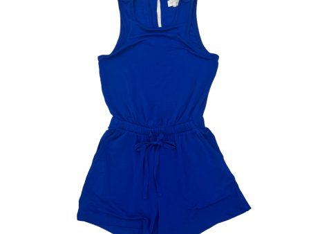 BLUE ROMPER by LOU AND GREY, SIZE XXS For Sale