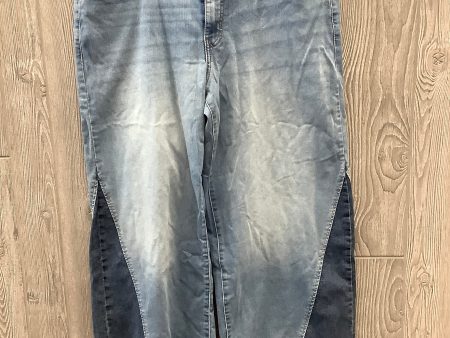 Blue Denim Jeans Wide Leg Time And Tru, Size 16 For Sale