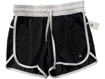 Black & White Athletic Shorts Xersion, Size S Hot on Sale