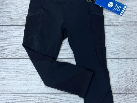 Black Athletic Leggings Capris Lululemon, Size S Online now