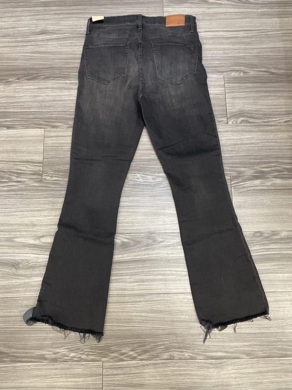 Black Jeans Boot Cut Madewell, Size 8 Online Sale