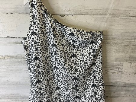 Black & White Top Sleeveless Inc, Size M Fashion