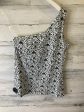 Black & White Top Sleeveless Inc, Size M Fashion